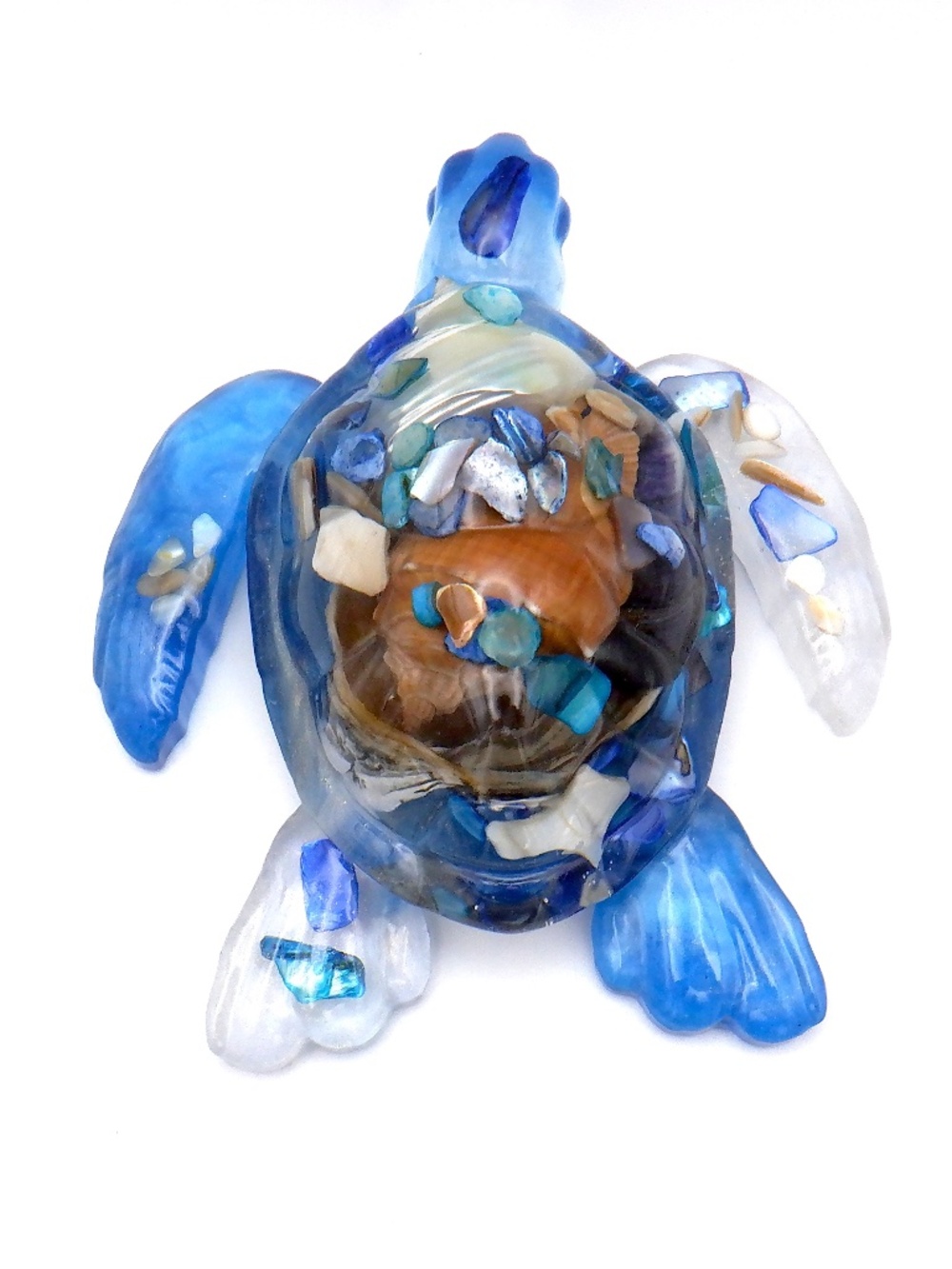 Handmade Resin Turtle